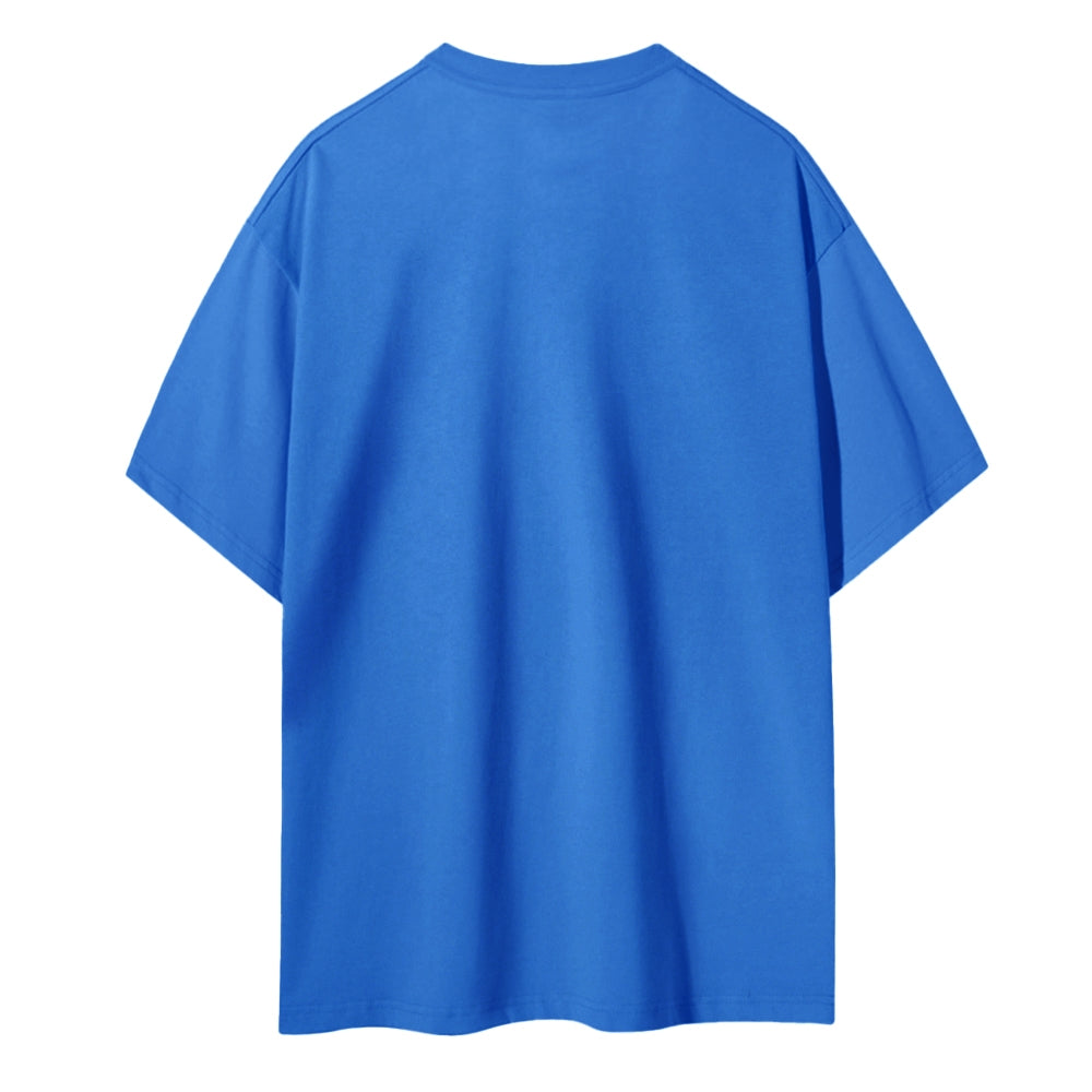 Meditation Skull Women Round Neck Casual Short Sleeve T-Shirt