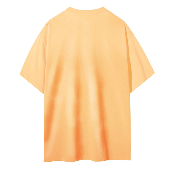 Meditation Skull Women Round Neck Casual Short Sleeve T-Shirt