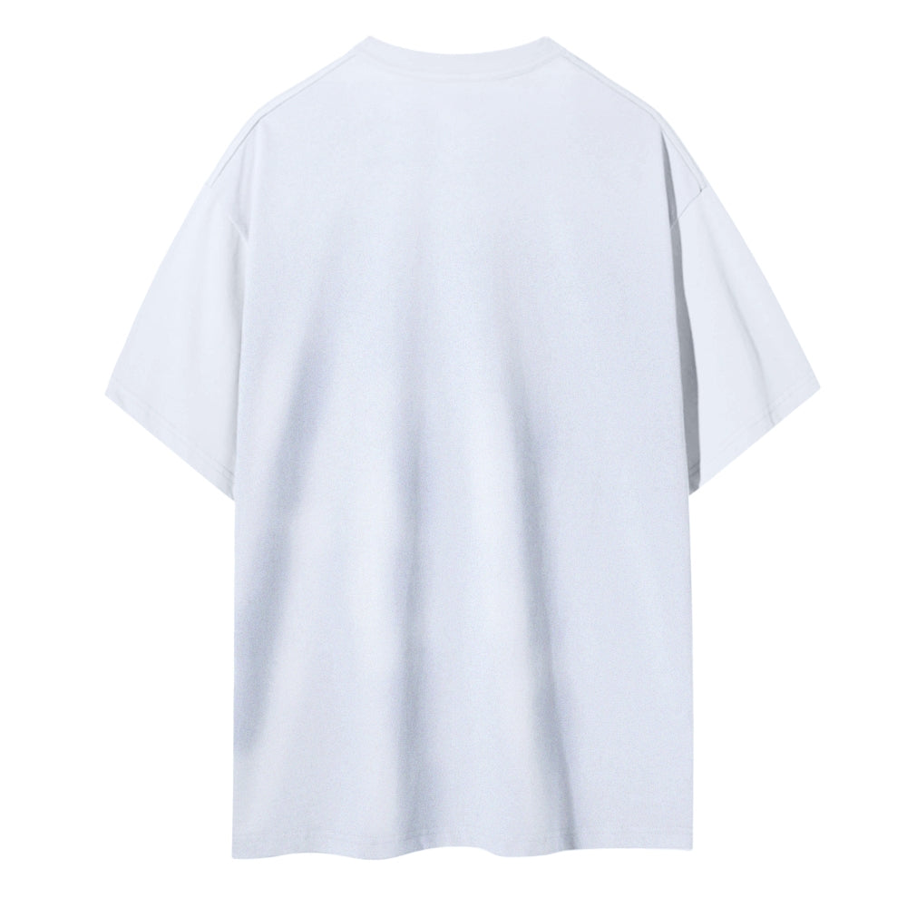 Meditation Skull Women Round Neck Casual Short Sleeve T-Shirt