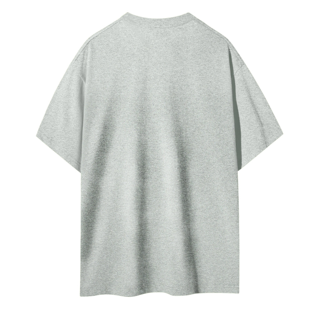 Meditation Skull Women Round Neck Casual Short Sleeve T-Shirt