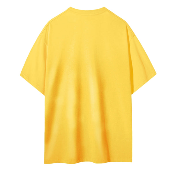 Meditation Skull Women Round Neck Casual Short Sleeve T-Shirt