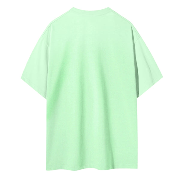 Meditation Skull Women Round Neck Casual Short Sleeve T-Shirt