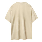 Meditation Skull Women Round Neck Casual Short Sleeve T-Shirt