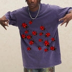 Ladybugs Unisex Vintage Washed Tee