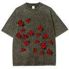 Ladybugs Unisex Vintage Washed Tee