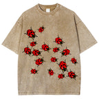 Ladybugs Unisex Vintage Washed Tee