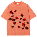 Ladybugs Unisex Vintage Washed Tee