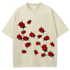 Ladybugs Unisex Vintage Washed Tee