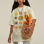 Sun Character Unisex Vintage Washed Tee