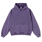 Sun And Moon Casual Washed Hoodie