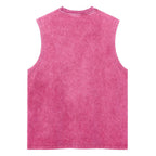 Daisy Unisex Washed Tank Top