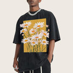 Daisy Unisex Vintage Washed Tee