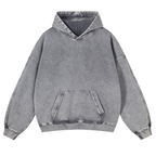 "Breathe In Breathe Out" Opossum Casual Washed Hoodie