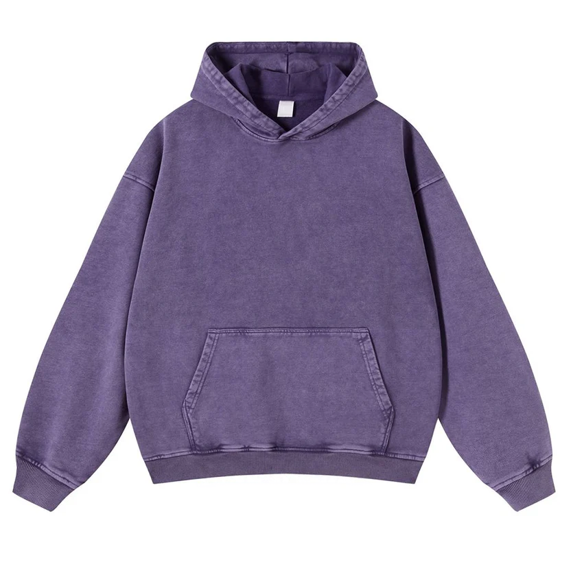 "Breathe In Breathe Out" Opossum Casual Washed Hoodie