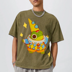 Star Frog Unisex Vintage Washed Tee