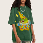 Star Frog Unisex Vintage Washed Tee