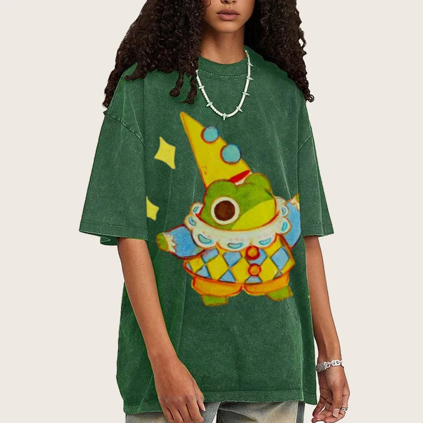 Star Frog Unisex Vintage Washed Tee