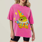 Star Frog Unisex Vintage Washed Tee