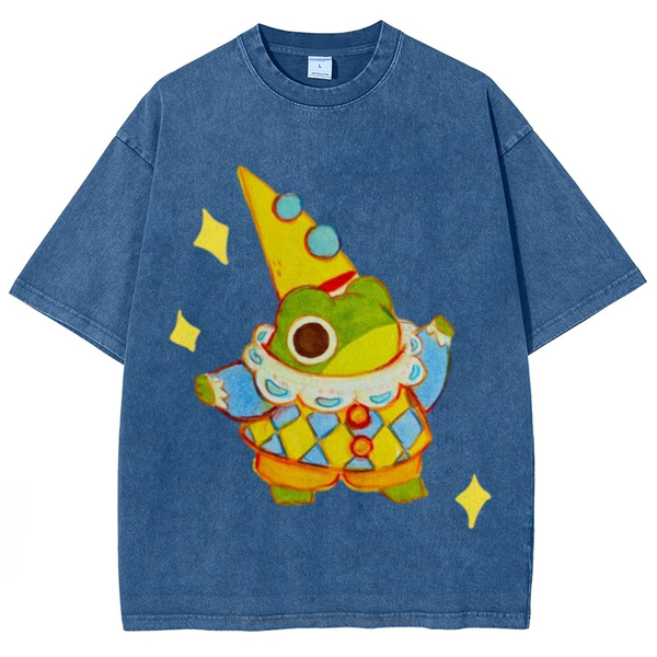 Star Frog Unisex Vintage Washed Tee