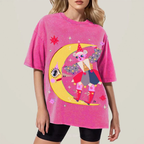 Star Clown Unisex Vintage Washed Tee
