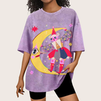 Star Clown Unisex Vintage Washed Tee