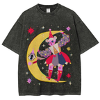 Star Clown Unisex Vintage Washed Tee