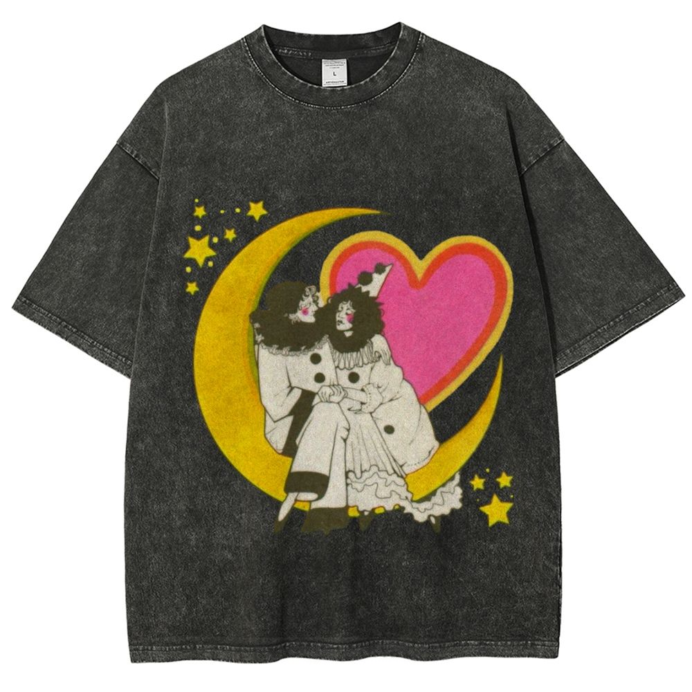 Star And Woman Unisex Vintage Washed Tee Main image