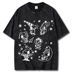 Snoopy Clown Party Unisex Vintage Washed Tee