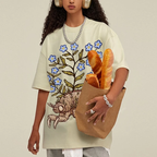 Flower Beetles Unisex Vintage Washed Tee