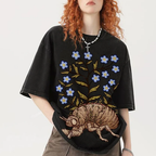 Flower Beetles Unisex Vintage Washed Tee