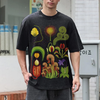 Various Carnivorous Plants Unisex Vintage Washed Tee
