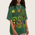 Various Carnivorous Plants Unisex Vintage Washed Tee