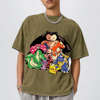 The Original Pok¡§|mon Unisex Vintage Washed Tee