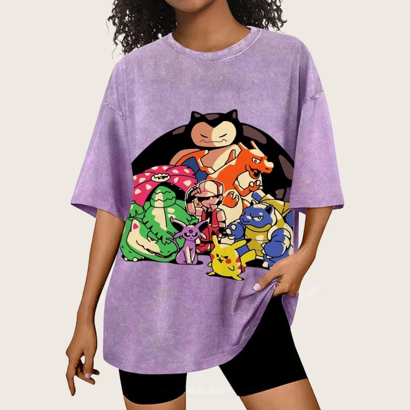 The Original Pokémon Unisex Vintage Washed Tee