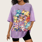 Eevee Unisex Vintage Washed Tee
