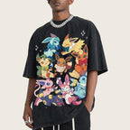 Eevee Unisex Vintage Washed Tee