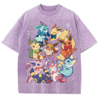 Eevee Unisex Vintage Washed Tee
