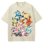 Eevee Unisex Vintage Washed Tee