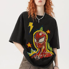 Spider Man Unisex Vintage Washed Tee