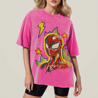 Spider Man Unisex Vintage Washed Tee