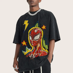 Spider Man Unisex Vintage Washed Tee