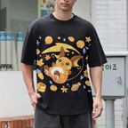 Pok¡§|mon Raichu Unisex Vintage Washed Tee