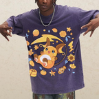 Pok¡§|mon Raichu Unisex Vintage Washed Tee