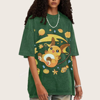 Pok¡§|mon Raichu Unisex Vintage Washed Tee