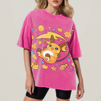 Pok¡§|mon Raichu Unisex Vintage Washed Tee