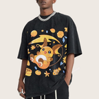 Pok¡§|mon Raichu Unisex Vintage Washed Tee