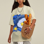 Star Shark Buddy Unisex Vintage Washed Tee