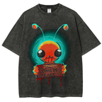 Alien Hominid Unisex Vintage Washed Tee