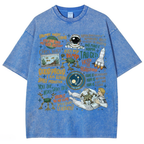 Project Hail Mary Sci Fi Quotes Unisex Vintage Washed Tee