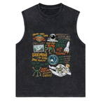 Project Hail Mary Sci Fi Quotes Unisex Washed Tank Top